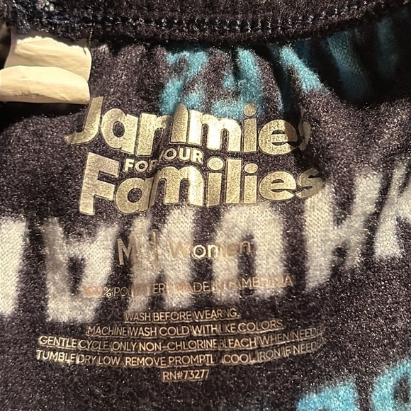 “Jammies for Families” Hanukkah pj set,knit top/fleece bottoms-adult size M-NEW - Picture 11 of 14